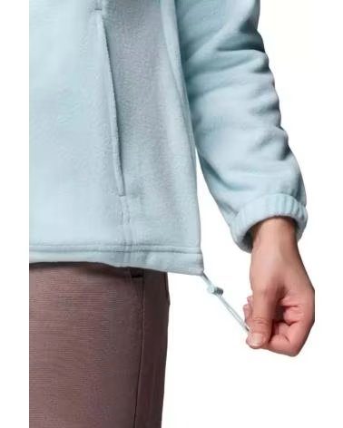 COLUMBIA GIACCA IN PILE BENTON SPRINGS FULL ZIP BLU 483