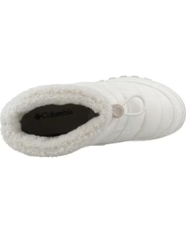 COLUMBIA BOTINES MUJER MODELO SNOWTROT SHORTY COLOR BLANCO 125