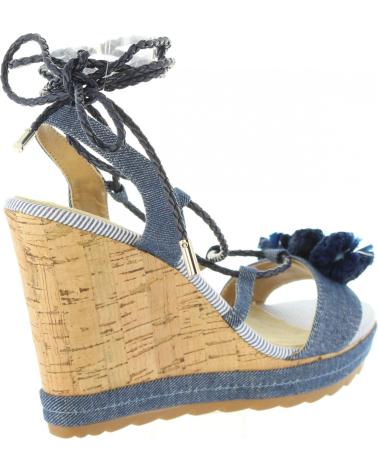 Zapatos de cuña de Mujer MARIA MARE 66792 C30863 DENIM AZUL
