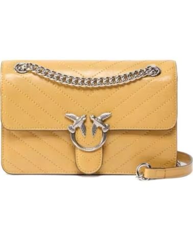 PINKO SAC À MAIN LOVE ONE LIGHT MINI A2JC JAUNE C64E