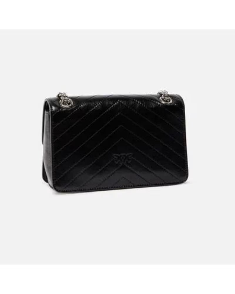 PINKO BOLSOS MUJER MODELO A2JC LOVE ONE LIGHT CLASSIC COLOR NEGRO Z99E
