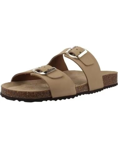 GEOX SANDALIA D35LSL PARA MUJER TAUPE VARIOS COLORES