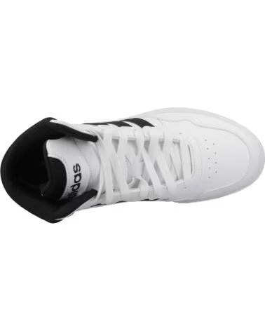 ADIDAS SCARPE DA GINNASTICA DA UOMO - MODELLO 172938 BIANCO E NERO WHTBLK