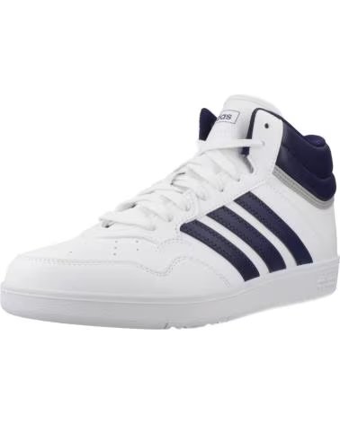 ADIDAS SCARPE HOOPS 40 MID WHITE