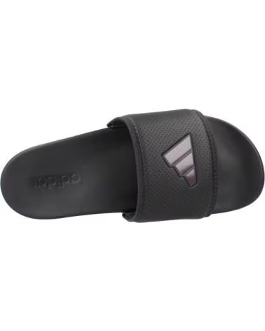 ADIDAS CHANCLAS ADILETTE COMFORT EN NEGRO PARA MUJER CBLACK-AURMET-AURBLA