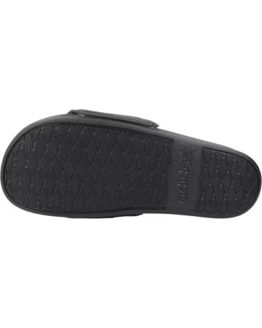 ADIDAS CHANCLAS ADILETTE COMFORT EN NEGRO PARA MUJER CBLACK-AURMET-AURBLA