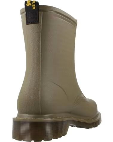 DR MARTENS 1460 RAIN STIEFEL, GRÜNE FARBE, WASSERDICHT DMSOLV