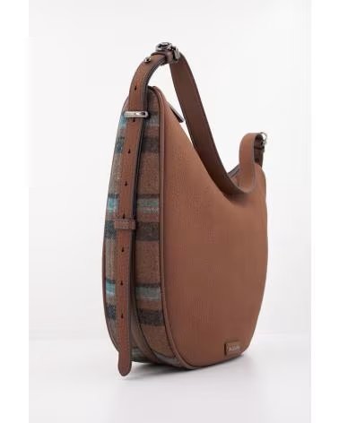 ABBACINO SAC À BANDOULIÈRE MODÈLE 173153 COULEUR MARRON BROWN