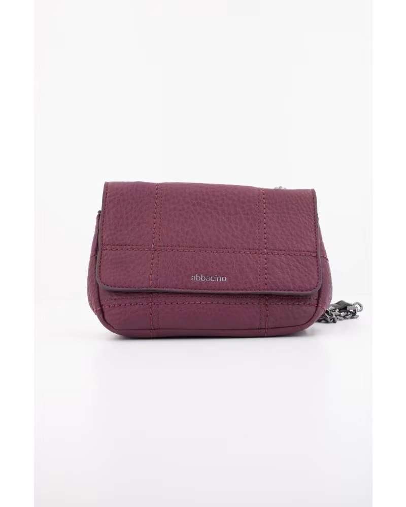 BOLSA ABBACINO MODELO 173159 COR BORDÔ BURGNDY