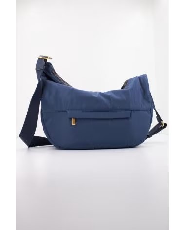 ABBACINO BORSA A TRACOLLA TRAPUNTATA 173162 BLU BLUE
