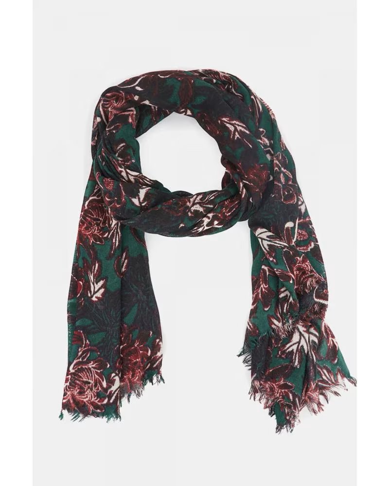 ABBACINO PANUELOS MUJER MODELO 173178 COLOR GRIS BURGNDY