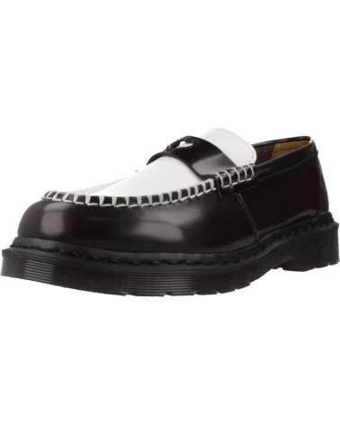 DR MARTENS MOCASSINI PENTON HEART CHERRY RED CHERRYRD