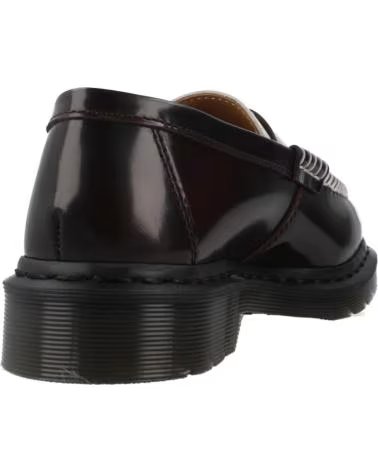 DR MARTENS MOCASSINI PENTON HEART CHERRY RED CHERRYRD
