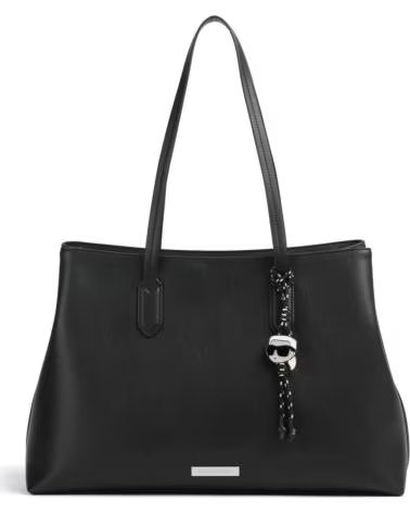 BORSA TOTE IKON NYLON KARL LAGERFELD NERO BLACK LG