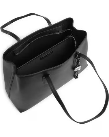 BORSA TOTE IKON NYLON KARL LAGERFELD NERO BLACK LG