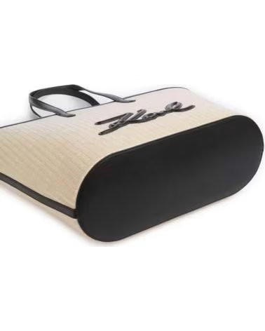 KARL LAGERFELD BOLSO TOTE B2W30088 BEIS Y NEGRO NTRBLK