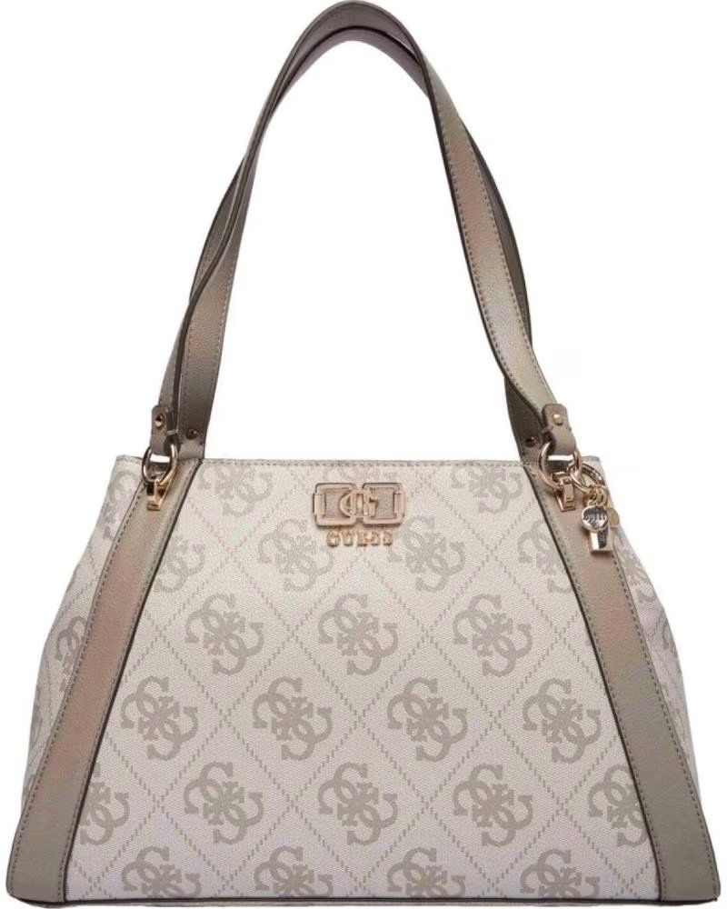 GUESS BOLSOS MUJER MODELO KARNILLA LOGO GFRIEND COLOR GRIS DKO
