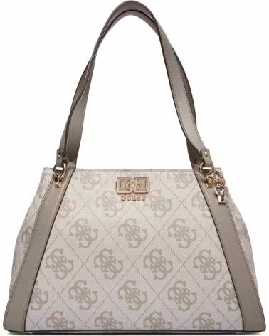 GUESS BOLSOS MUJER MODELO KARNILLA LOGO GFRIEND COLOR GRIS DKO