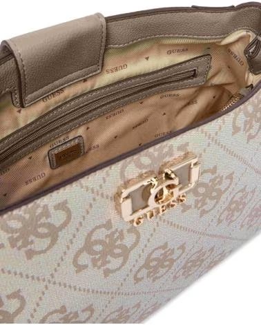 GUESS BOLSOS MUJER MODELO KARNILLA LOGO GFRIEND COLOR GRIS DKO