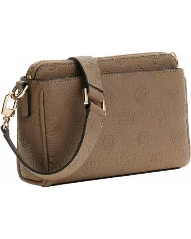 BOLSO GUESS CRESIDIA II MINI CROSSBODY MARRÓN DKO