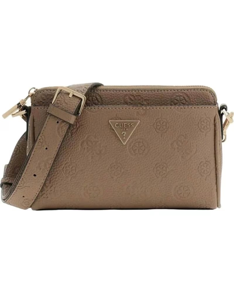 BOLSO GUESS CRESIDIA II MINI CROSSBODY MARRÓN DKO