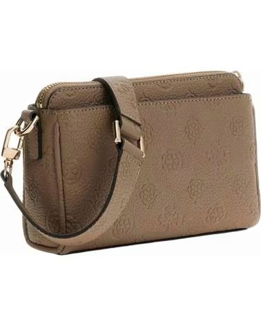 BOLSO GUESS CRESIDIA II MINI CROSSBODY MARRÓN DKO