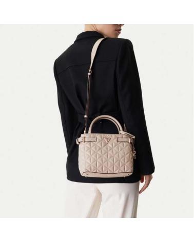GUESS BOLSOS MUJER MODELO PAISLEIGH SMALL SATCHE COLOR BEIS LTA