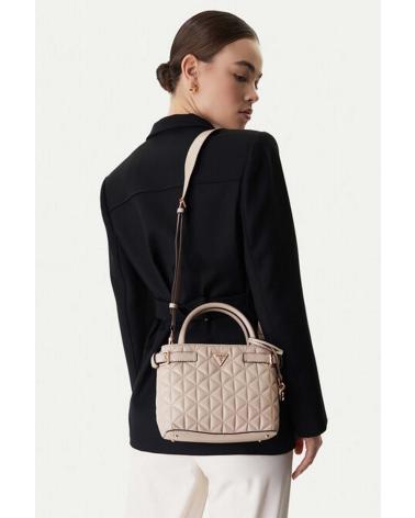 GUESS BOLSOS MUJER MODELO PAISLEIGH SMALL SATCHE COLOR BEIS LTA