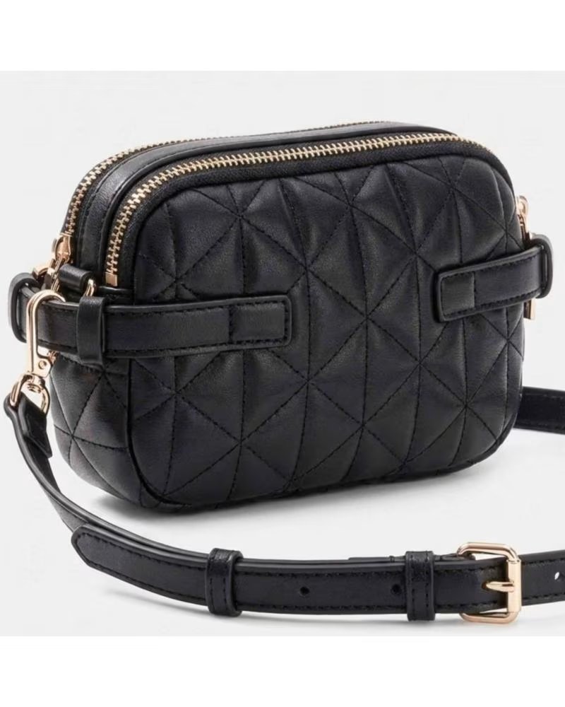 GUESS BOLSO PAISLEIGH MINI CAMERA NEGRO BLA