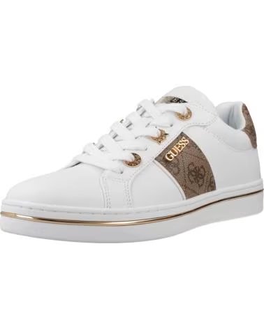 GUESS BASKETS STEW BLANCHES AVEC DÉTAIL LOGO NAN