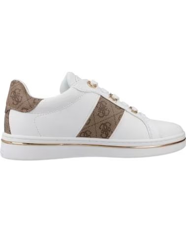 GUESS BASKETS STEW BLANCHES AVEC DÉTAIL LOGO NAN
