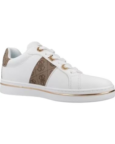 GUESS BASKETS STEW BLANCHES AVEC DÉTAIL LOGO NAN