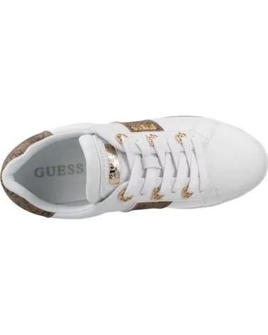 GUESS BASKETS STEW BLANCHES AVEC DÉTAIL LOGO NAN
