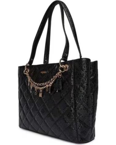 GUESS BOLSOS MUJER MODELO LIBBY NOEL TOTE COLOR NEGRO BLA