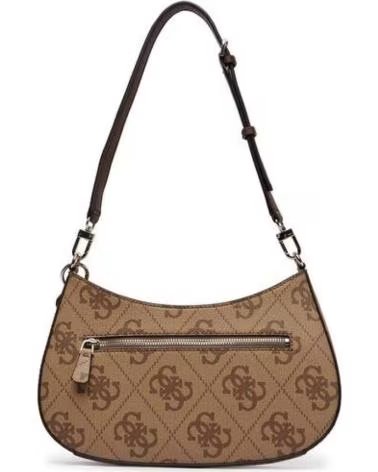 GUESS BOLSOS MUJER MODELO NOELLE II TOP ZIP SHOU COLOR MARRON LGW