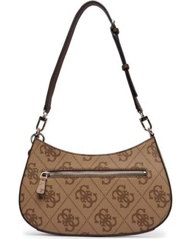 GUESS BOLSOS MUJER MODELO NOELLE II TOP ZIP SHOU COLOR MARRON LGW