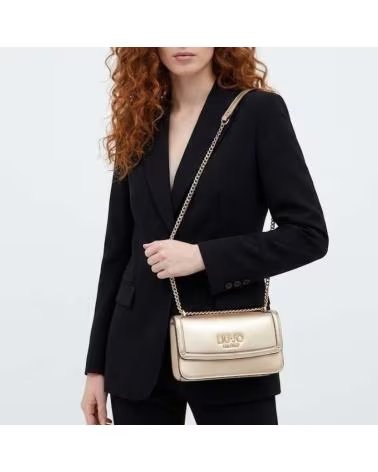 LIU JO BOLSOS MUJER LIU-JO MODELO ECS S CROSSBODY EAST-W COLOR ORO 90048