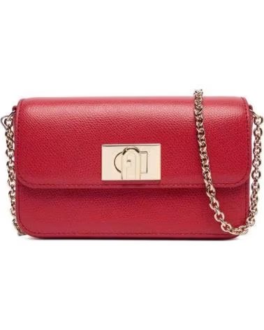 BORSA IN PELLE FURLA DONNA MODELLO WE00265 ARE000 1927 ROSSO RUBY