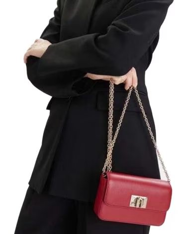 BORSA IN PELLE FURLA DONNA MODELLO WE00265 ARE000 1927 ROSSO RUBY