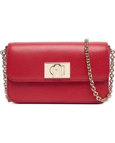 BORSA IN PELLE FURLA DONNA MODELLO WE00265 ARE000 1927 ROSSO RUBY
