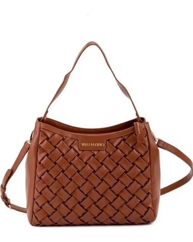 VALENTINO BAGS BOLSA TRANÇADA EM COURO PARA MULHER CUERO