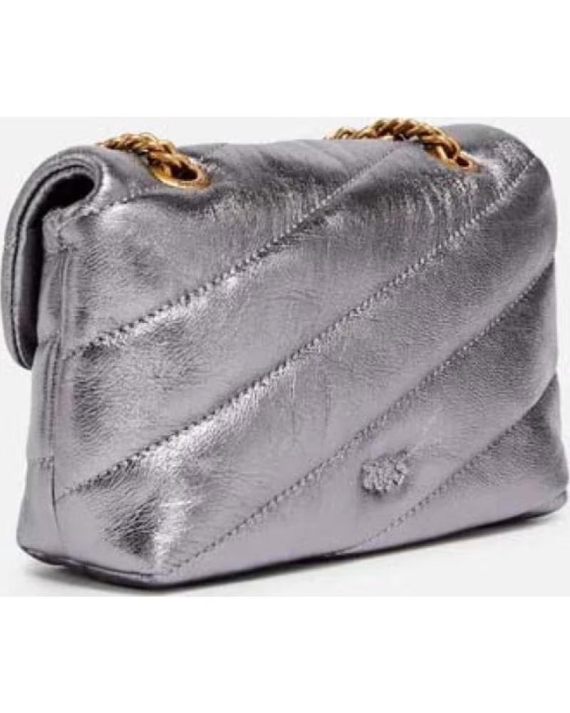 PINKO LOVE PUFF BABY TASCHE GRAU IEHQ