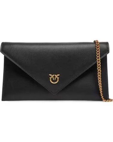 PINKO BOLSOS MUJER MODELO FLAT PURSE MINI COLOR NEGRO Z99Q