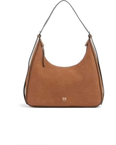 PINKO BOLSA DE OMBRO MODELO A0F6 COR MARROM L17Y