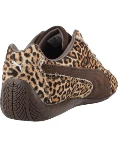 PUMA BASKETS SPEEDCAT WILD WNS IMPRIMÉ ANIMAL BROWN