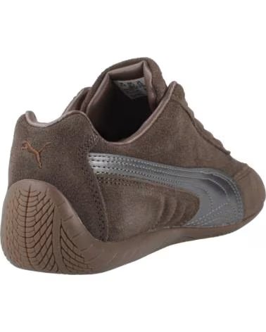 PUMA SNEAKERS SPEEDCAT LUX MARRONE BROWN