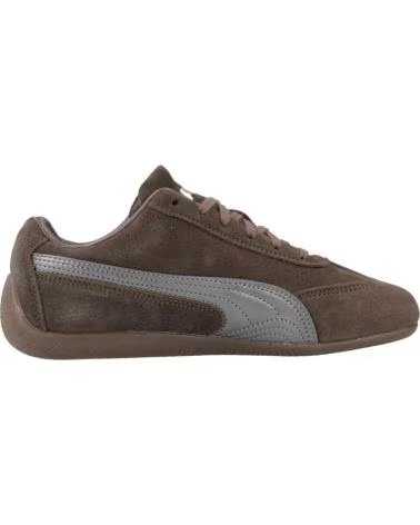PUMA SNEAKERS SPEEDCAT LUX MARRONE BROWN