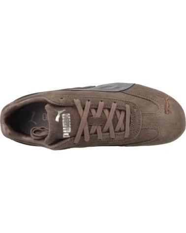 PUMA SNEAKERS SPEEDCAT LUX MARRONE BROWN