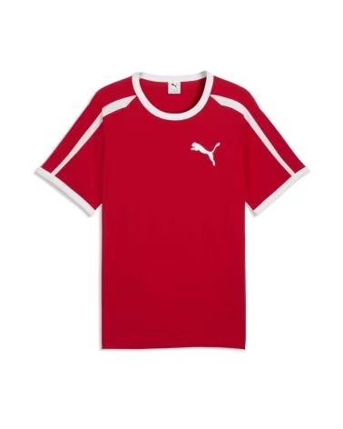PUMA CAMISETA BIG CAT RINGER TEE ROJA RED