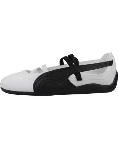 PUMA BALLERINE DONNA SPEEDCAT BALLET LTHR BIANCO WHITE